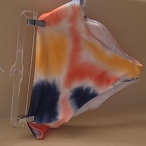Plus tie dye bikini bottoms 👙